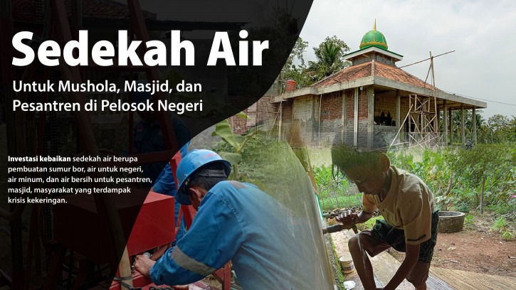 CampaignAlirkan Pahala Tak Terputus dengan Sedekah Air